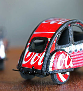 Upcycled Soda Can Car Sculptures from Senegal