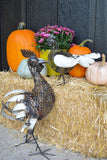 Mesh Rooster Recycled Metal Sculpture