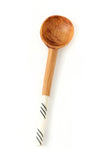 Coffee Stirring Spoon with Assorted Black and White Bone Designs
