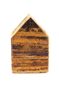 Banana Fiber Single Door Stable Nativity Default Title