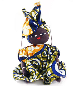 Burkina Baby Doll Holiday Ornament (Assorted)