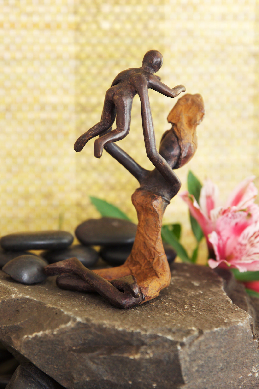 Bronze Playtime African Sculpture Default Title