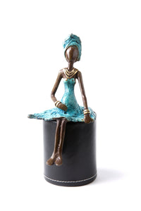 Mama-To-Be Lost Wax Bronze Sculpture Default Title