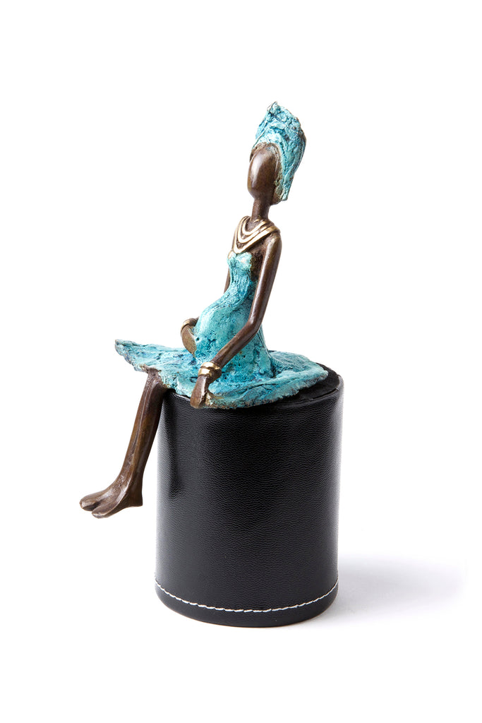 Mama-To-Be Lost Wax Bronze Sculpture Default Title