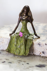 Enchanted Beauty Burkina Bronze Sculpture Default Title