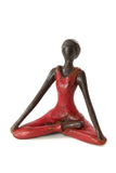 Half Lotus Yoga Pose Bronze Sculpture Default Title