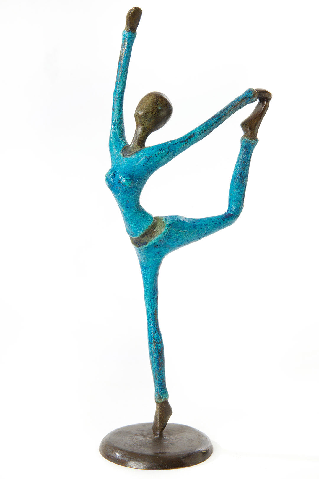 Yoga Dancer Pose Bronze Sculpture