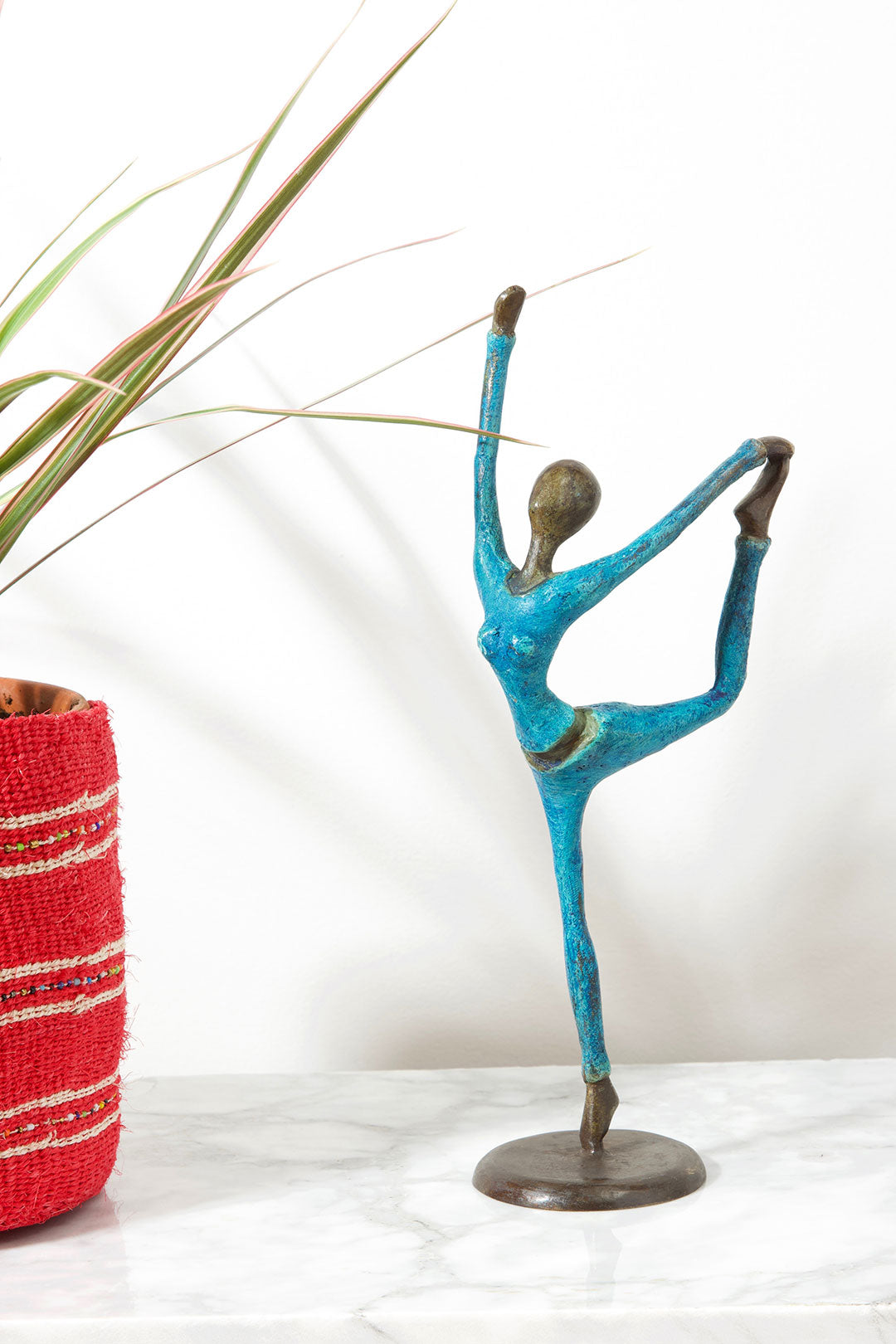 Yoga Dancer Pose Bronze Sculpture