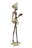 Lady on a Leaf Bronze Sculpture