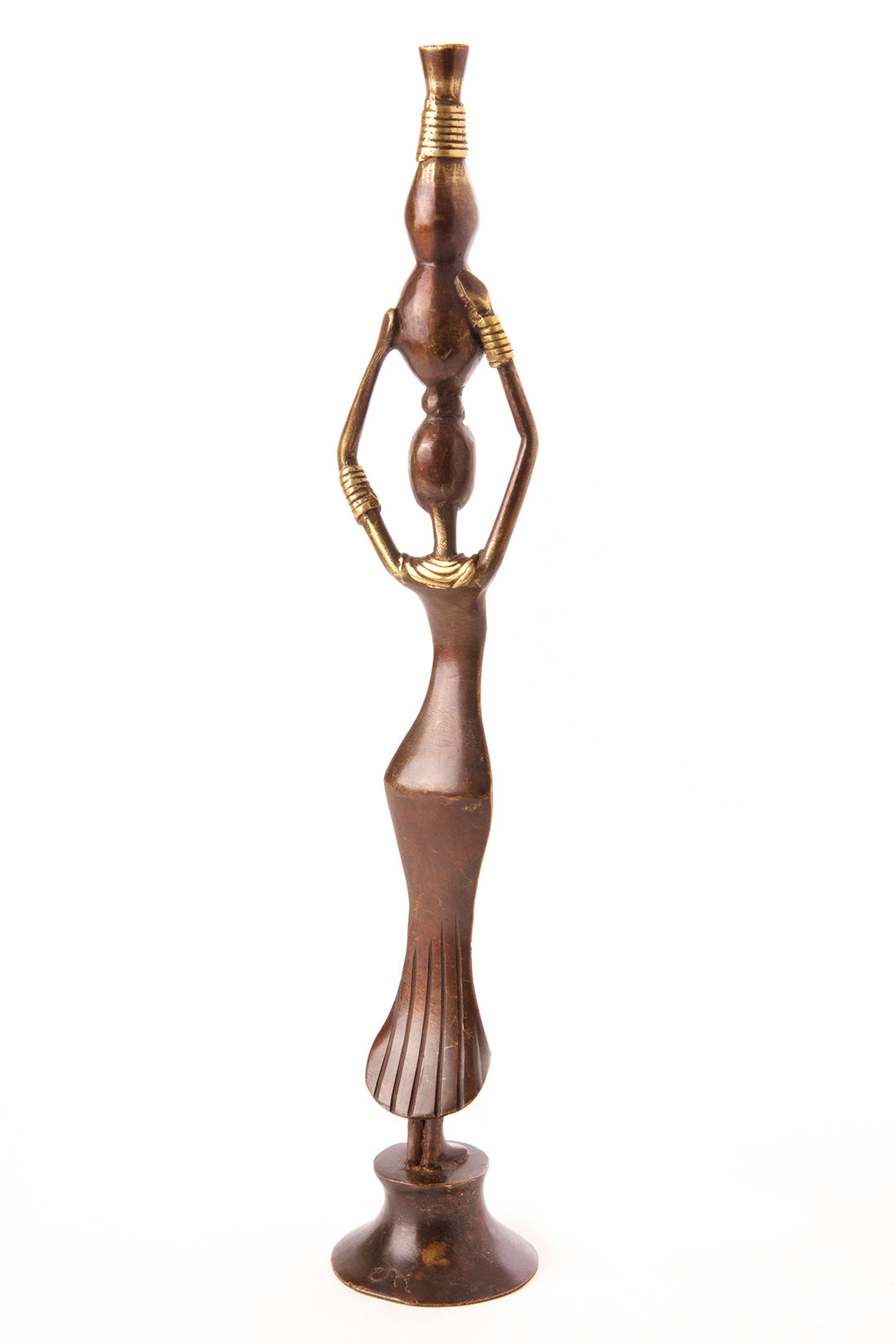 Calabash Water Vessel Bronze Sculpture
