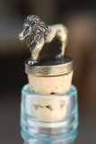 African Brass Wine Bottle Stoppers Lion Bottle Stopper