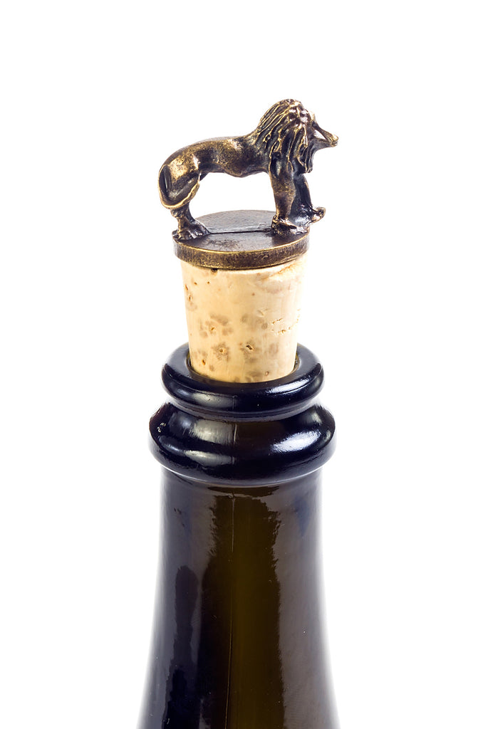 African Brass Wine Bottle Stoppers - Fair Trade Barware – Swahili Modern