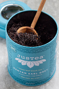 JusTea® Kenyan Earl Grey Loose Leaf Tea