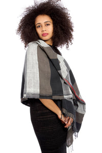 Ethiopian New Moon Cotton Throw Default Title