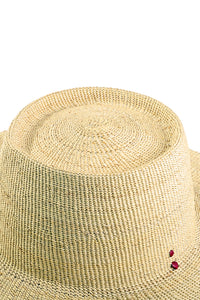 Natural Wide Brimmed Elephant Grass Bolga Sun Hat
