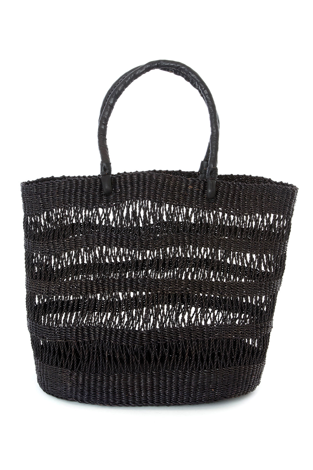 Raven Veta Vera Lace Weave Shopper with Leather Handles Default Title