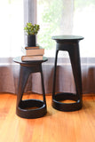 TODD HIDING - 24" Black Tweneboa Wood Portal Table Default Title