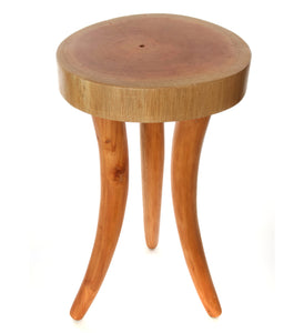 Cedrela Wood Tusk Table from Ghana