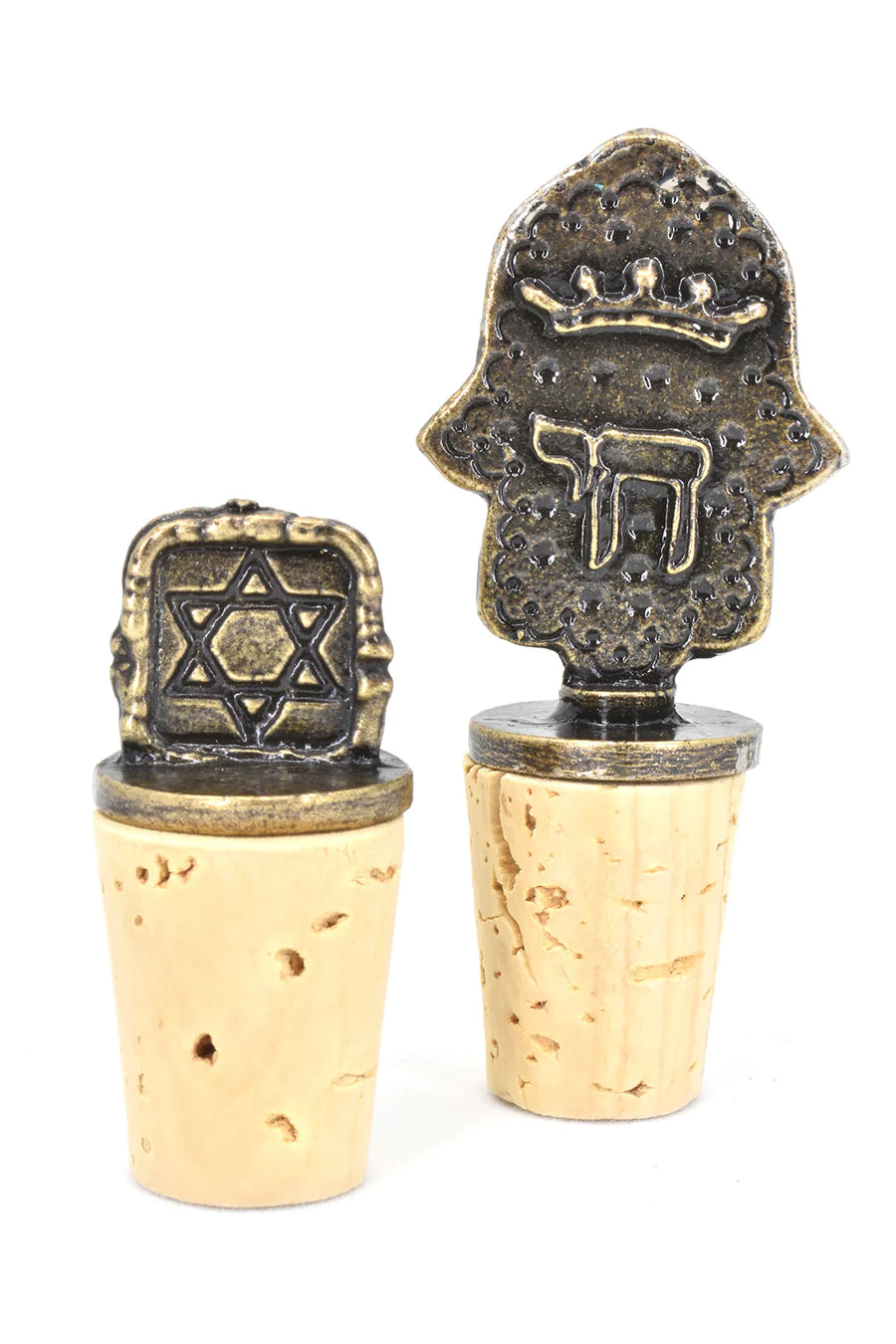 Judaica Wine Bottle Stoppers