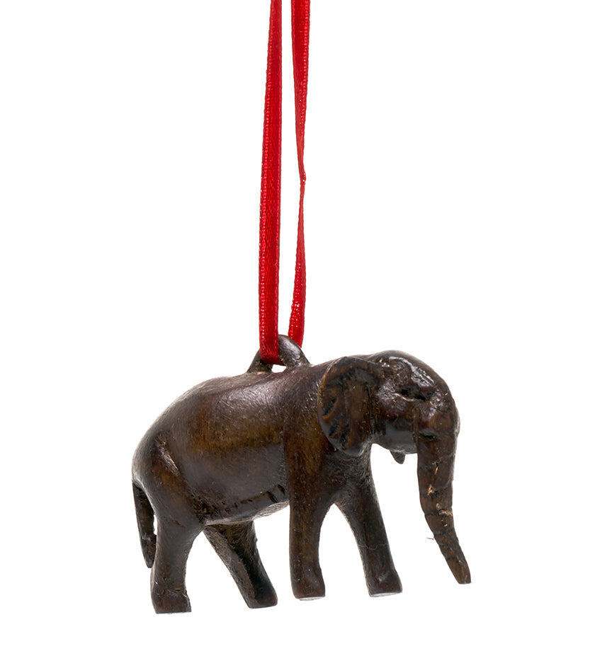 Jacaranda Elephant Ornament Sets of 6