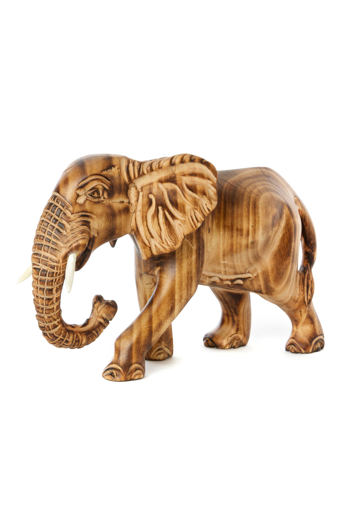 Burnt Jacaranda Elephant Sculpture Default Title