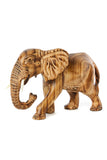 Burnt Jacaranda Elephant Sculpture Default Title