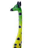 Jacaranda Wood Lemon Lime Giraffe Sculptures Small Lemon Lime Giraffe