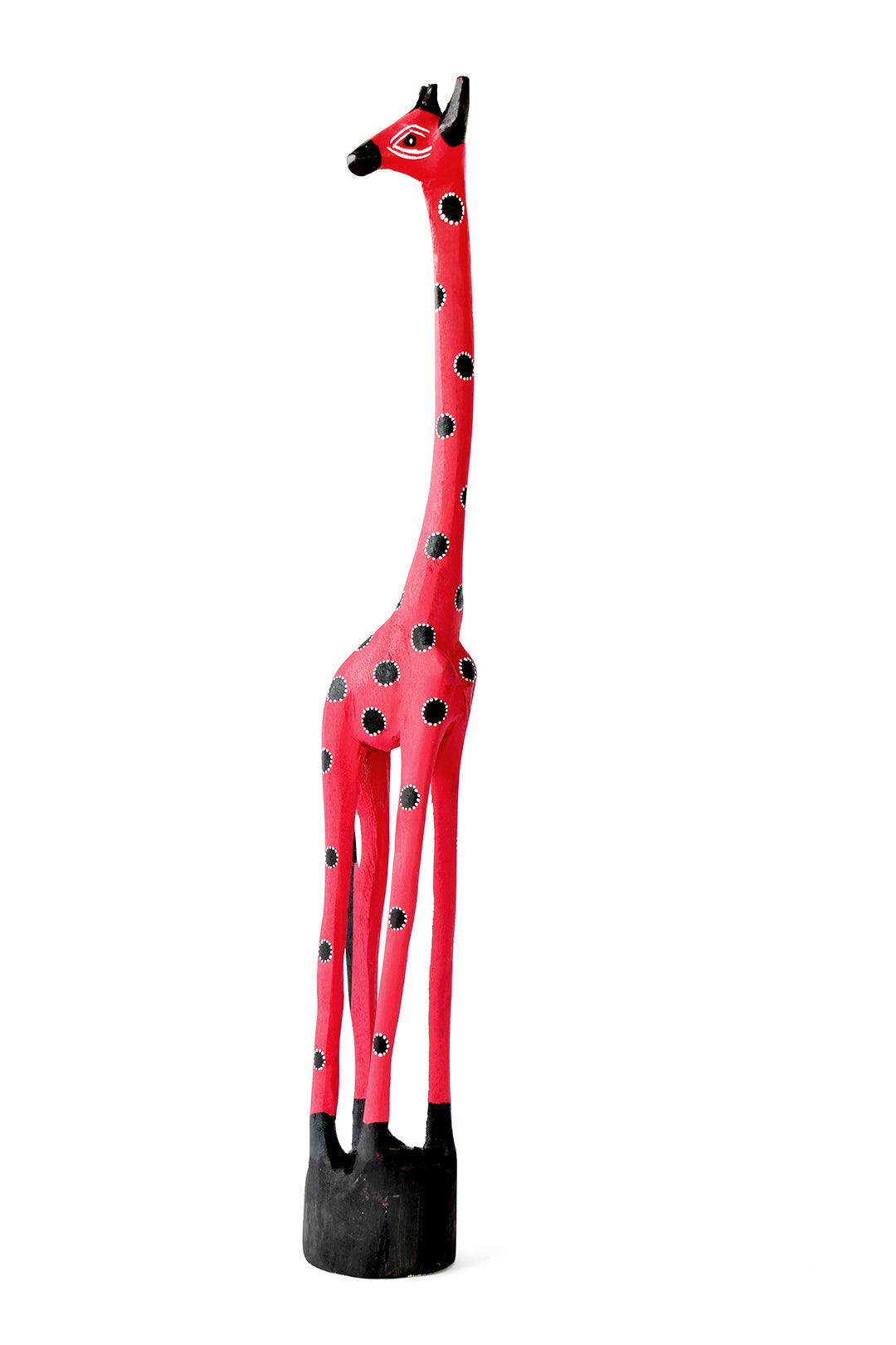 Jacaranda Wood Watermelon Giraffe Sculptures