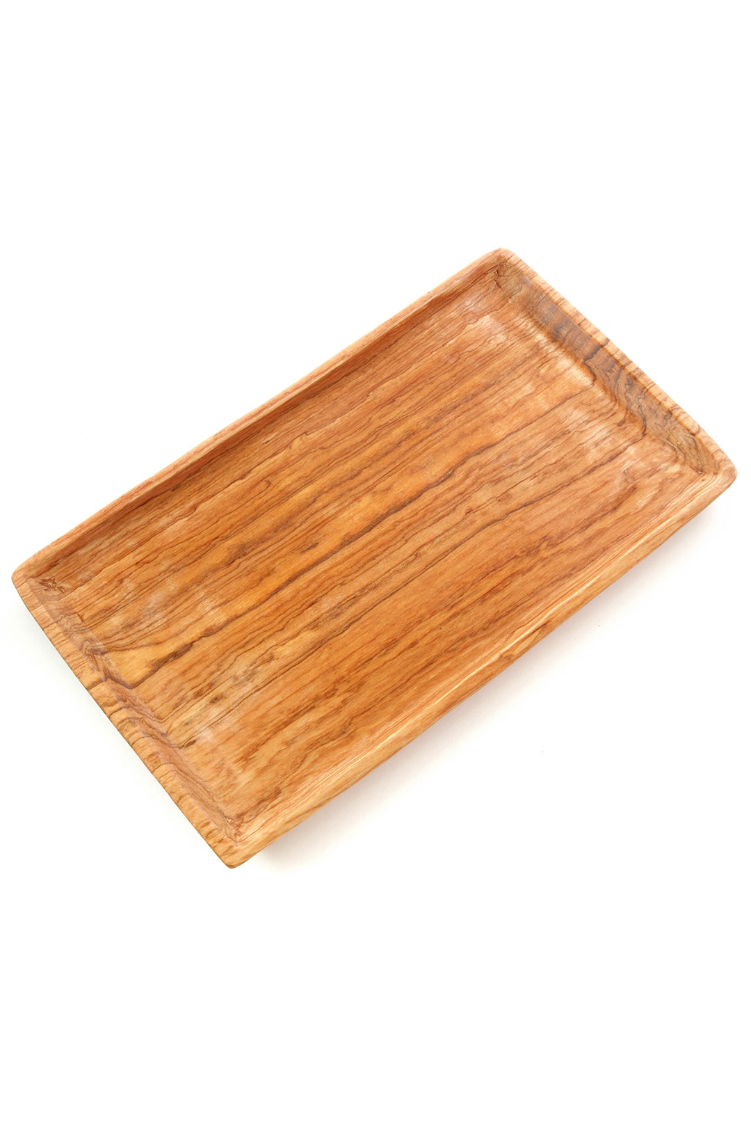 Olive Wood Rectangular Serving Tray Default Title
