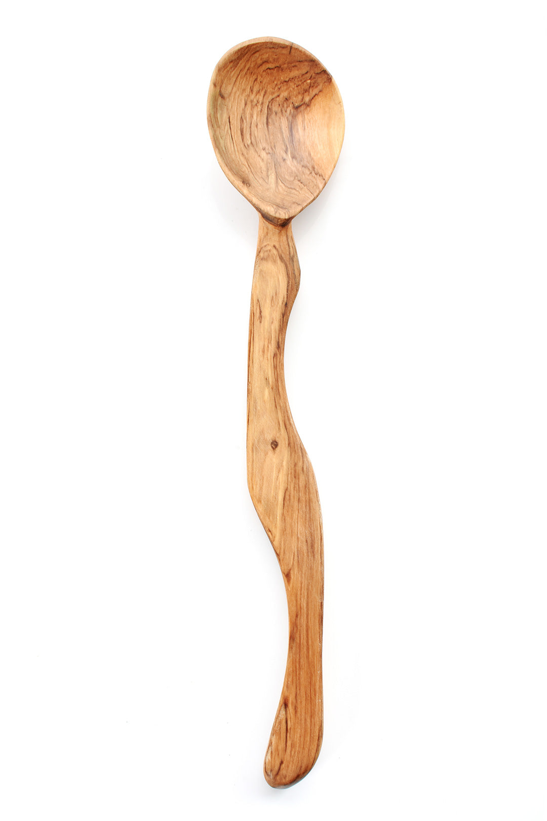 Wild Olive Wood Notched Ladle Notched Ladle