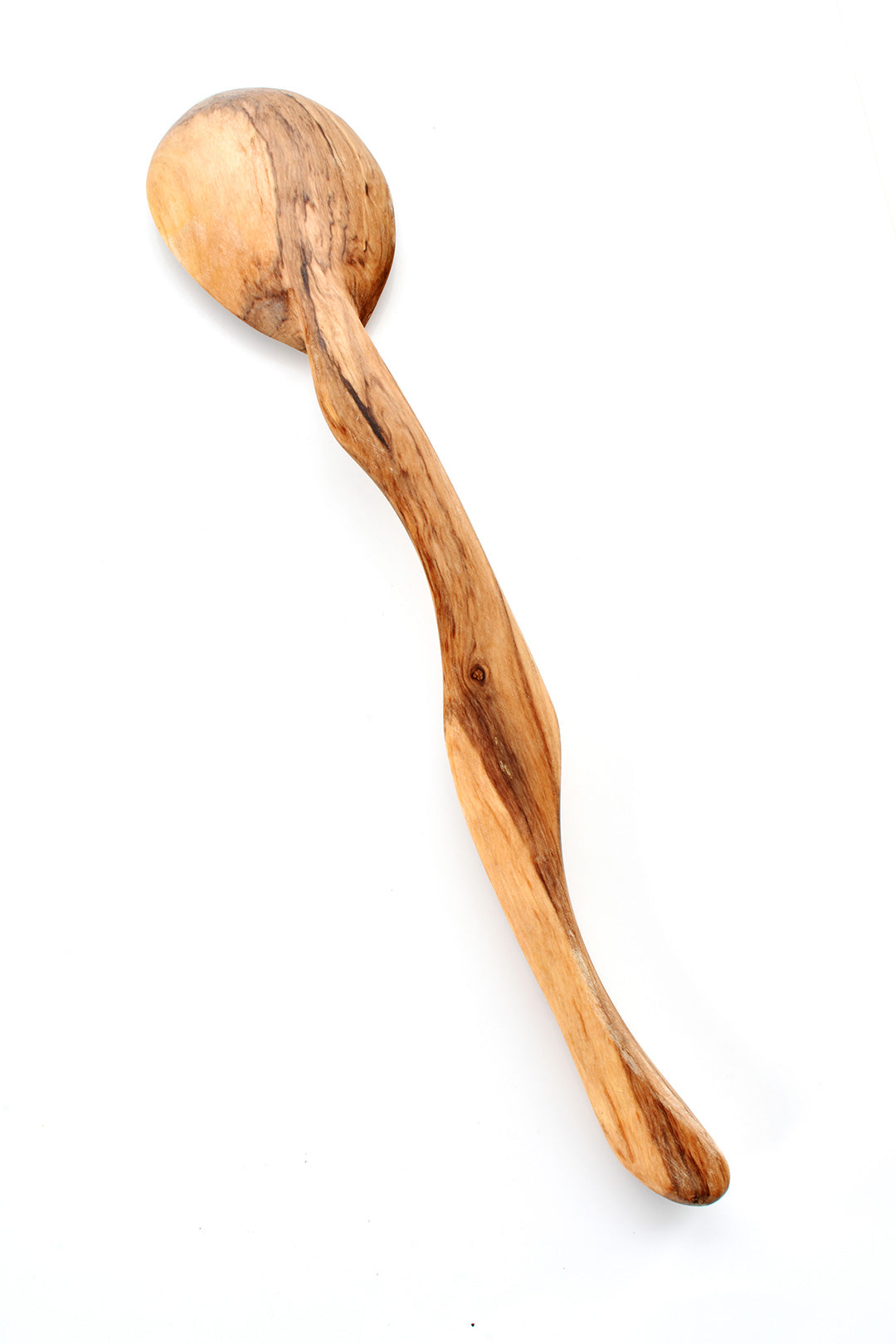 Wild Olive Wood Notched Ladle Notched Ladle