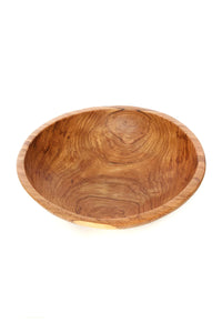 Classic Olive Wood Salad Bowl