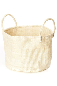 Natural Cream Sisal Floor Baskets