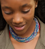 Watamu Multi-Strand Zulugrass Necklace