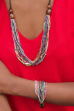 Potpourri Multi-Strand Zulugrass Necklace Default Title