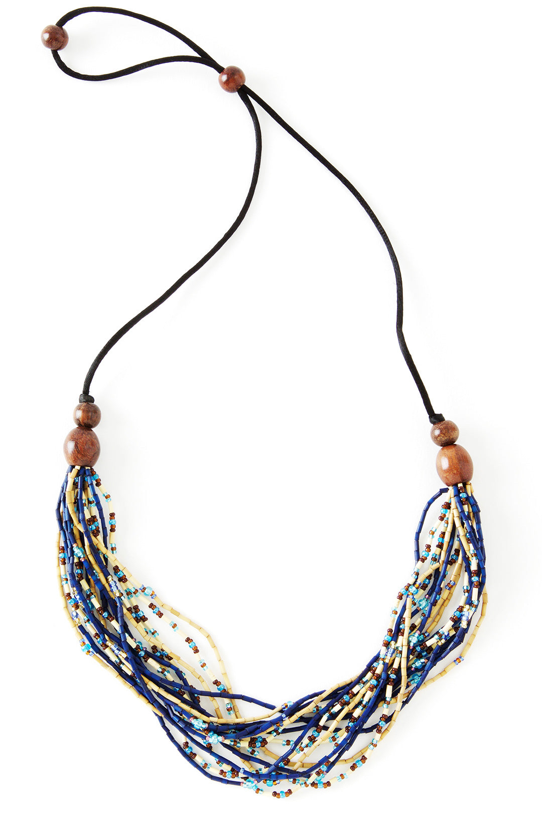 Sky Multi-Strand Zulugrass Necklace Default Title