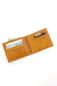 Malian Mudcloth and Leather Small Wallet Default Title