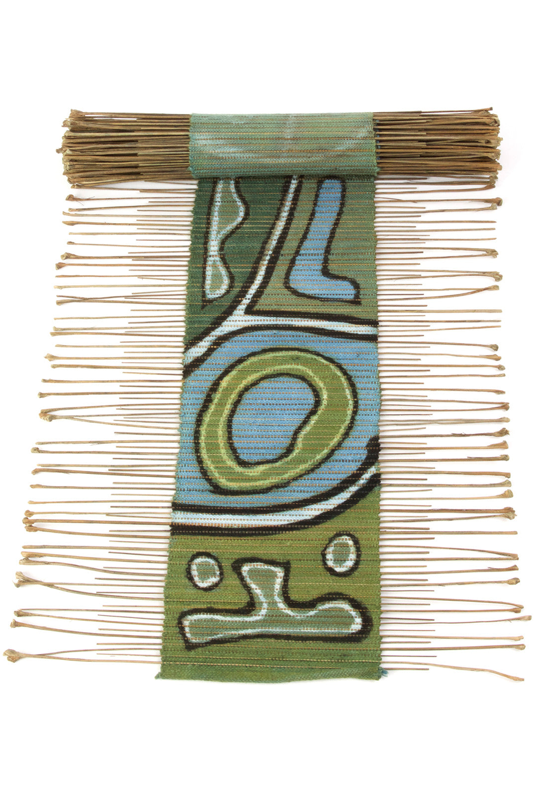 Abstract Coastal Twig & Mudcloth Table Runner Default Title