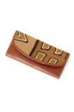 Bogolan & Leather Long Wallets from Mali