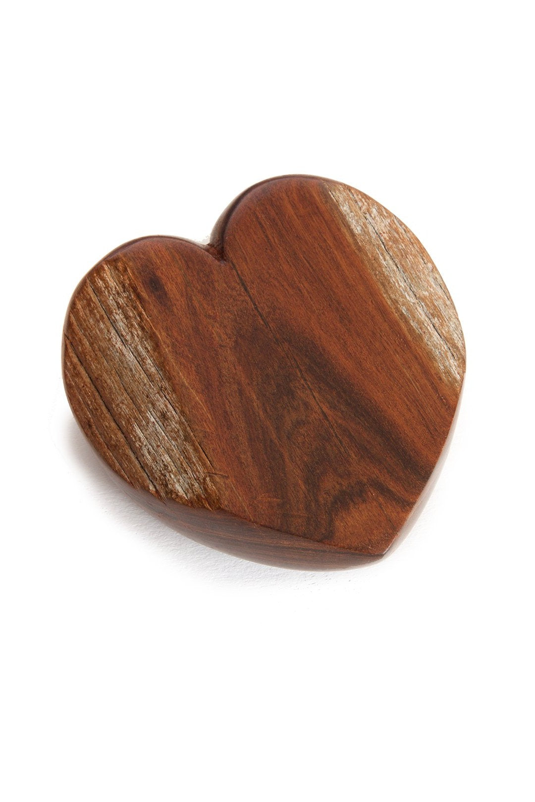 Rustic Fragrant Sandalwood Heart Token