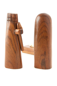 Three-Piece Sandalwood Nativity