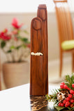 Tall & Slender Sandalwood Nativity