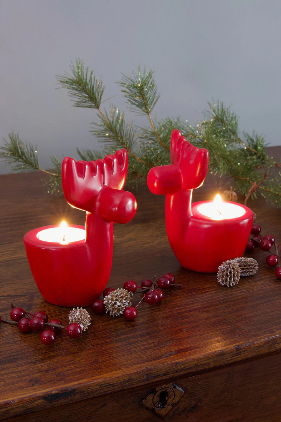 Reindeer tea lights online