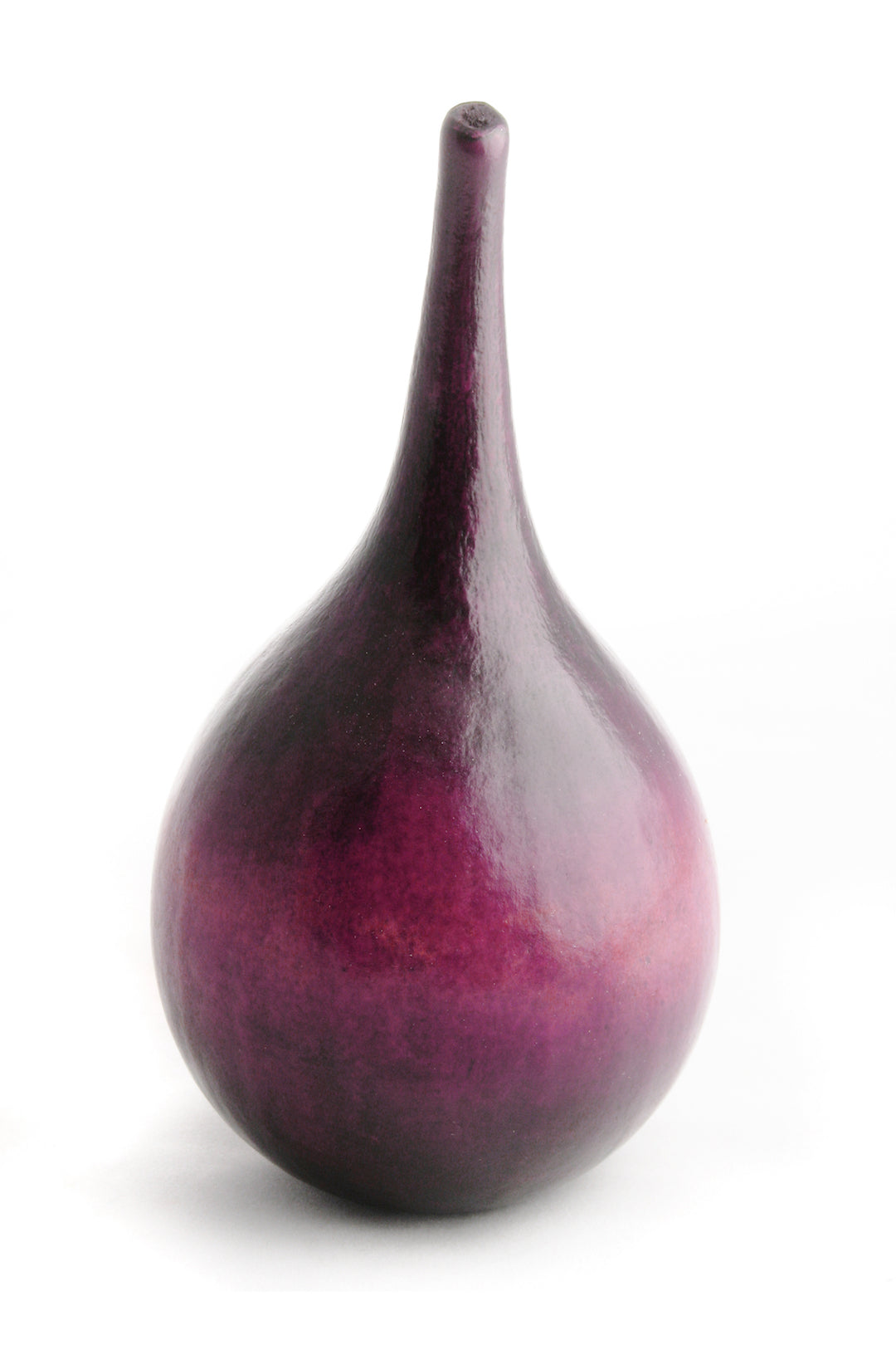 Faded Plum Decorative Calabash Gourd from Kenya