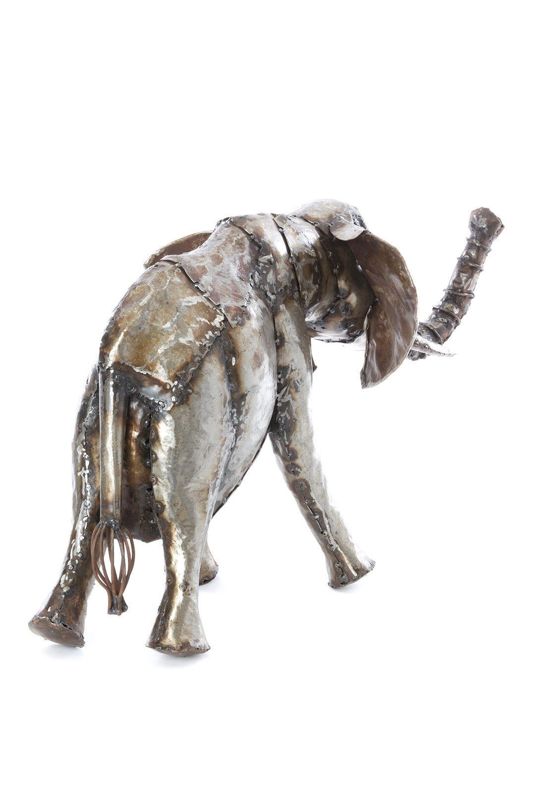 Baby Elephant Oil Drum Sculpture Default Title