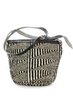 Pen & Ink Patterned Sisal Purse