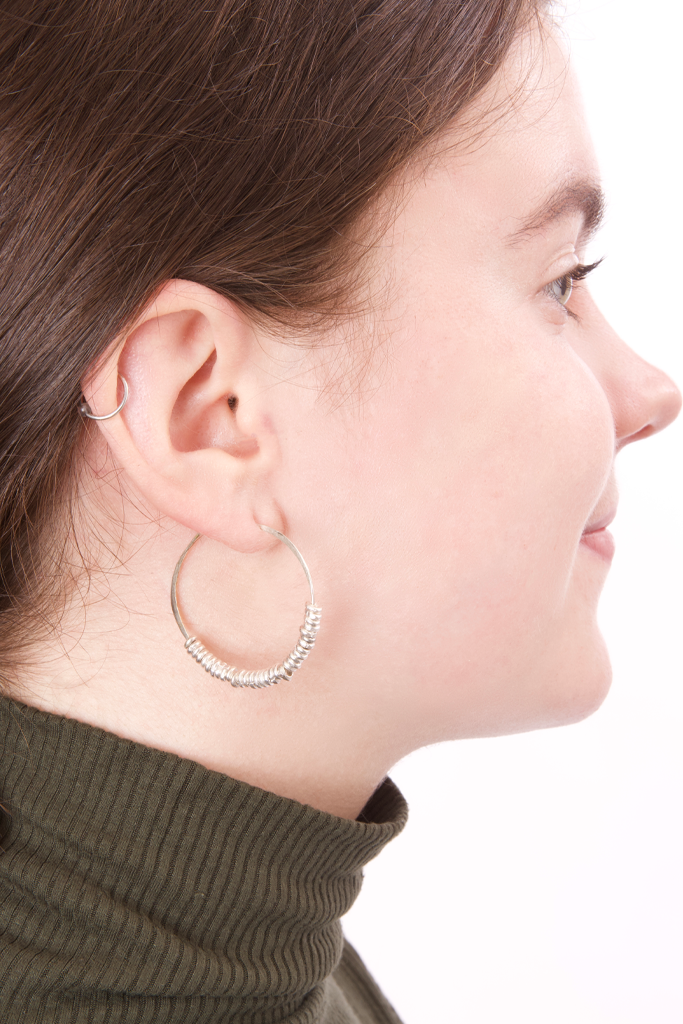 Small Hoop Earrings | Mimosa Handcrafted