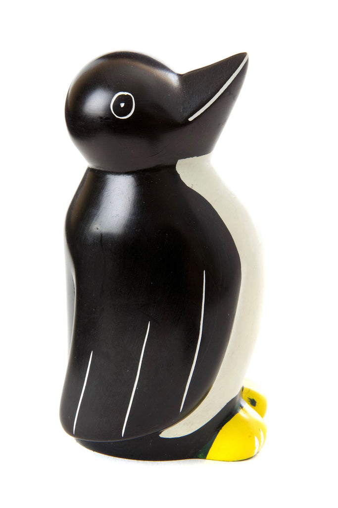 Proud Penguin Soapstone Sculpture