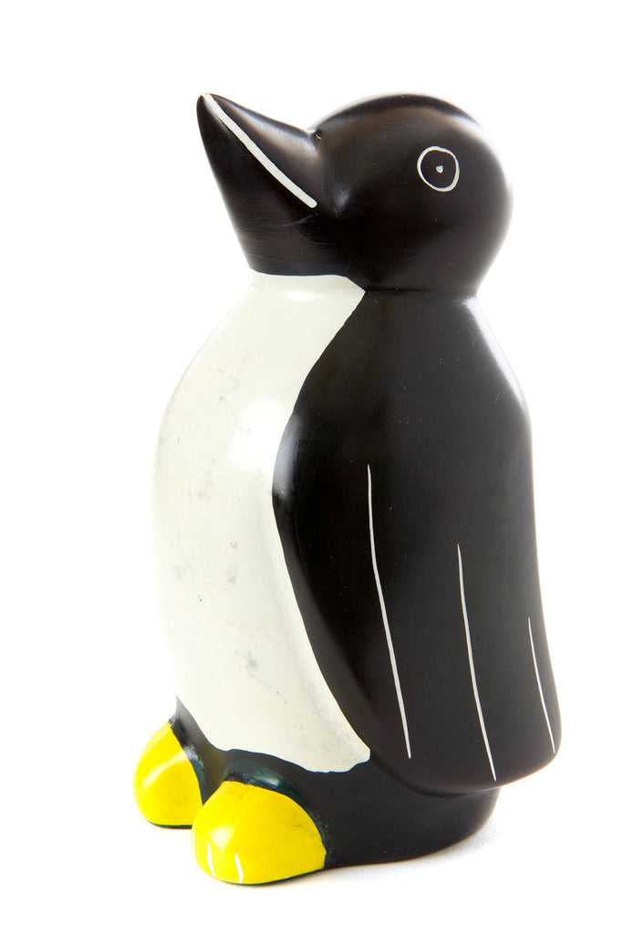 Proud Penguin Soapstone Sculpture