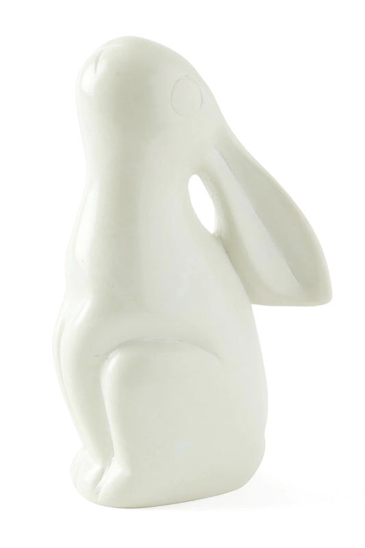 Natural Soapstone Singing Rabbit